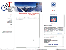 Tablet Screenshot of guidealpineticino.ch